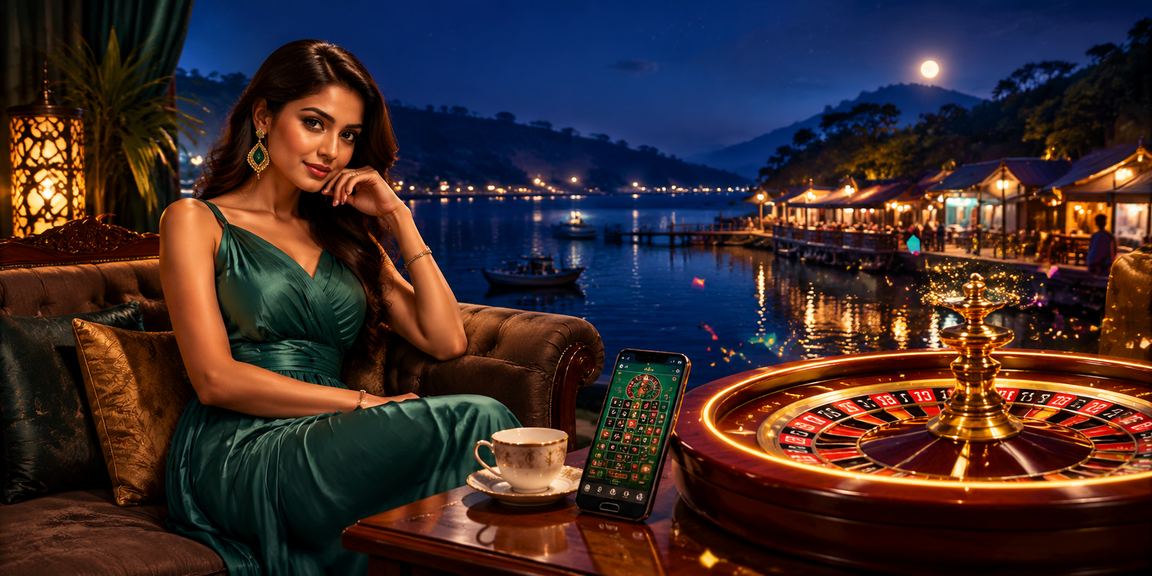 রাঙামাটিতে রুলেট গেম উপভোগ করছেন একজন বাংলাদেশি সদস্য